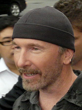 The Edge wearing Tuque