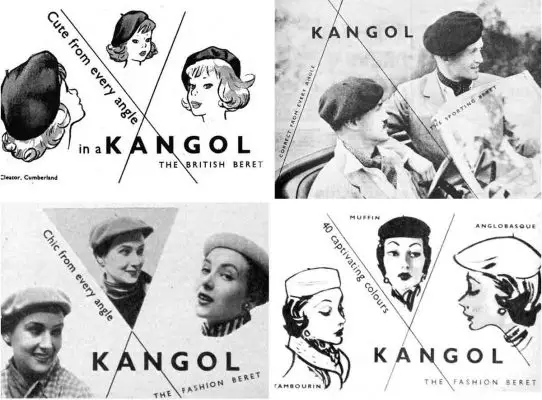 Kangol Hats adverts