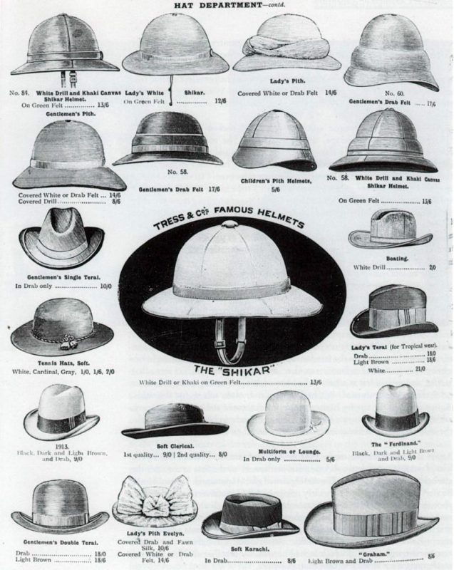 Pith Helmet – Tropical helmet made of Cork or Pith : Hat Guide