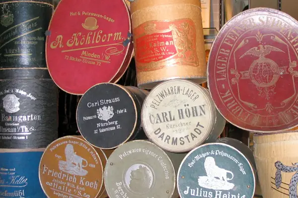 vintage hat boxes