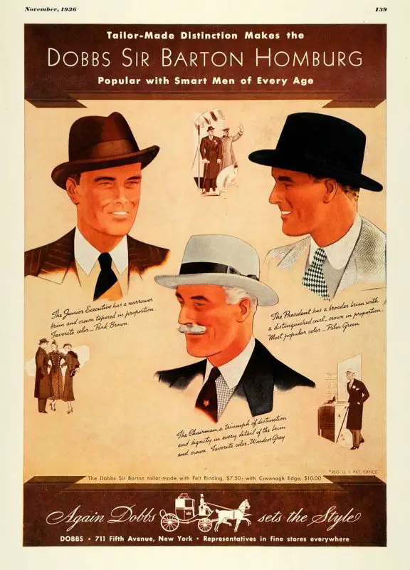 Homburg : Hat Guide