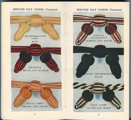 capaign hat cords